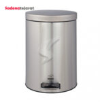 سطل استیل پدالدار BAS14 با درب آرام بند