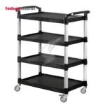 ترولی سرو غذا چهار طبقه تخت 140F